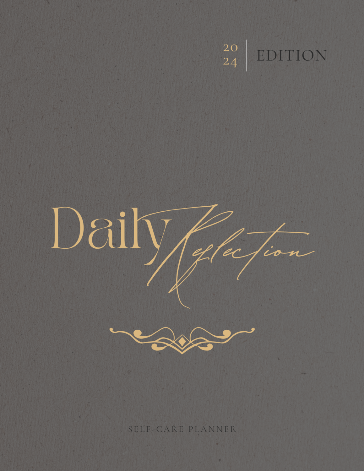 Daily Reflection: Self-Care Planner