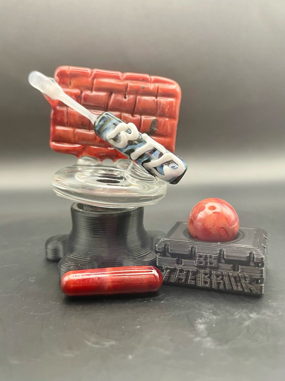 Bythebrick 3 piece slurper set w/ stands 1 of 1
