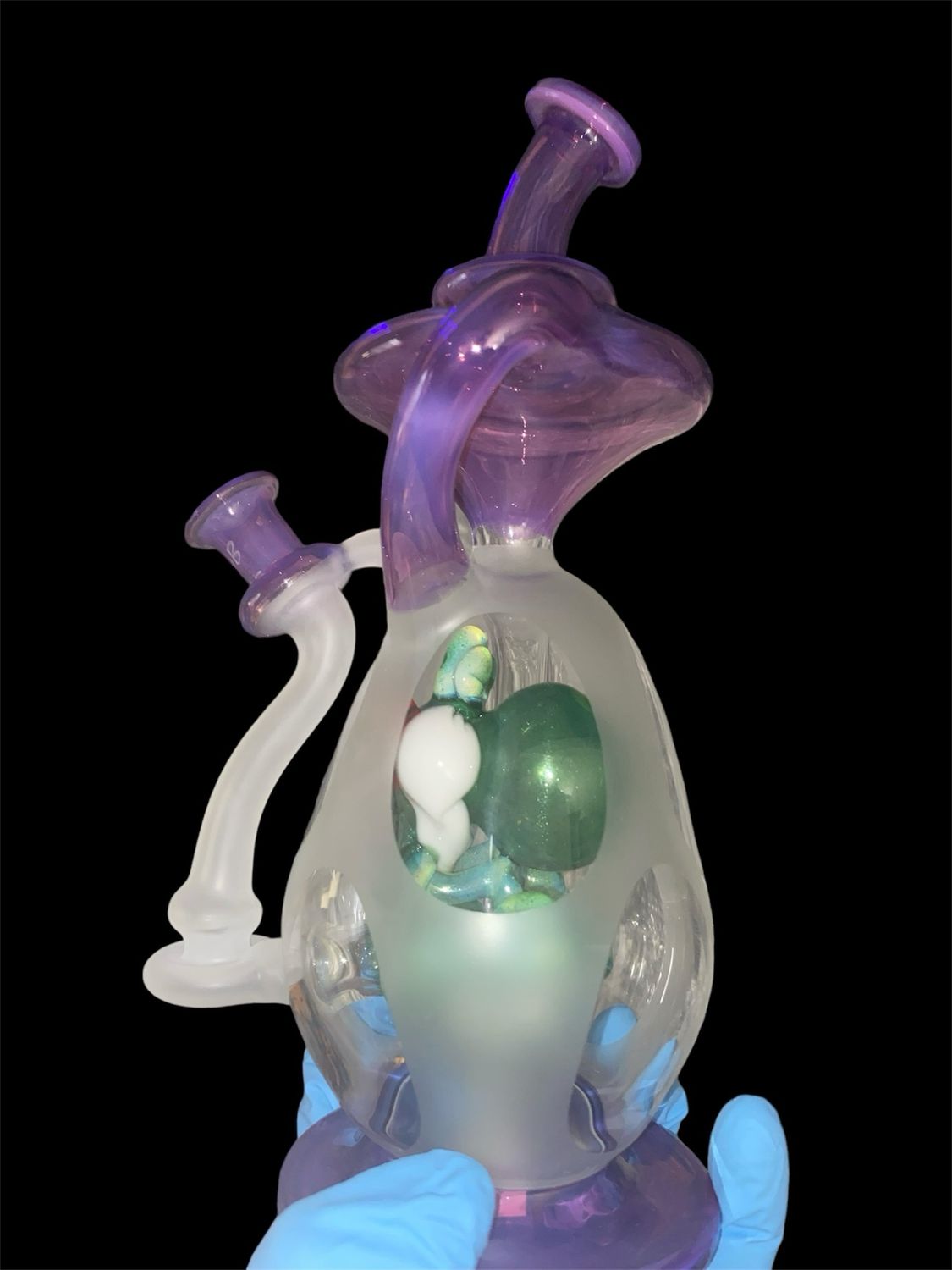 BTGB Yoshi Egg Recycler 10mm 45 Degrees #64