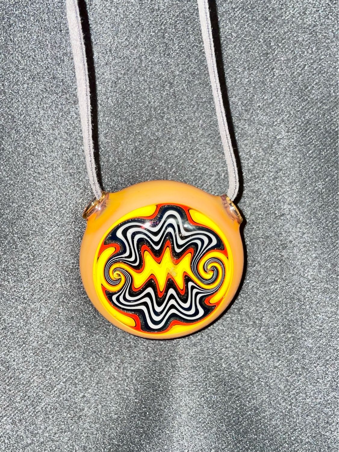 Shonlys x green volcano wig wag pendant