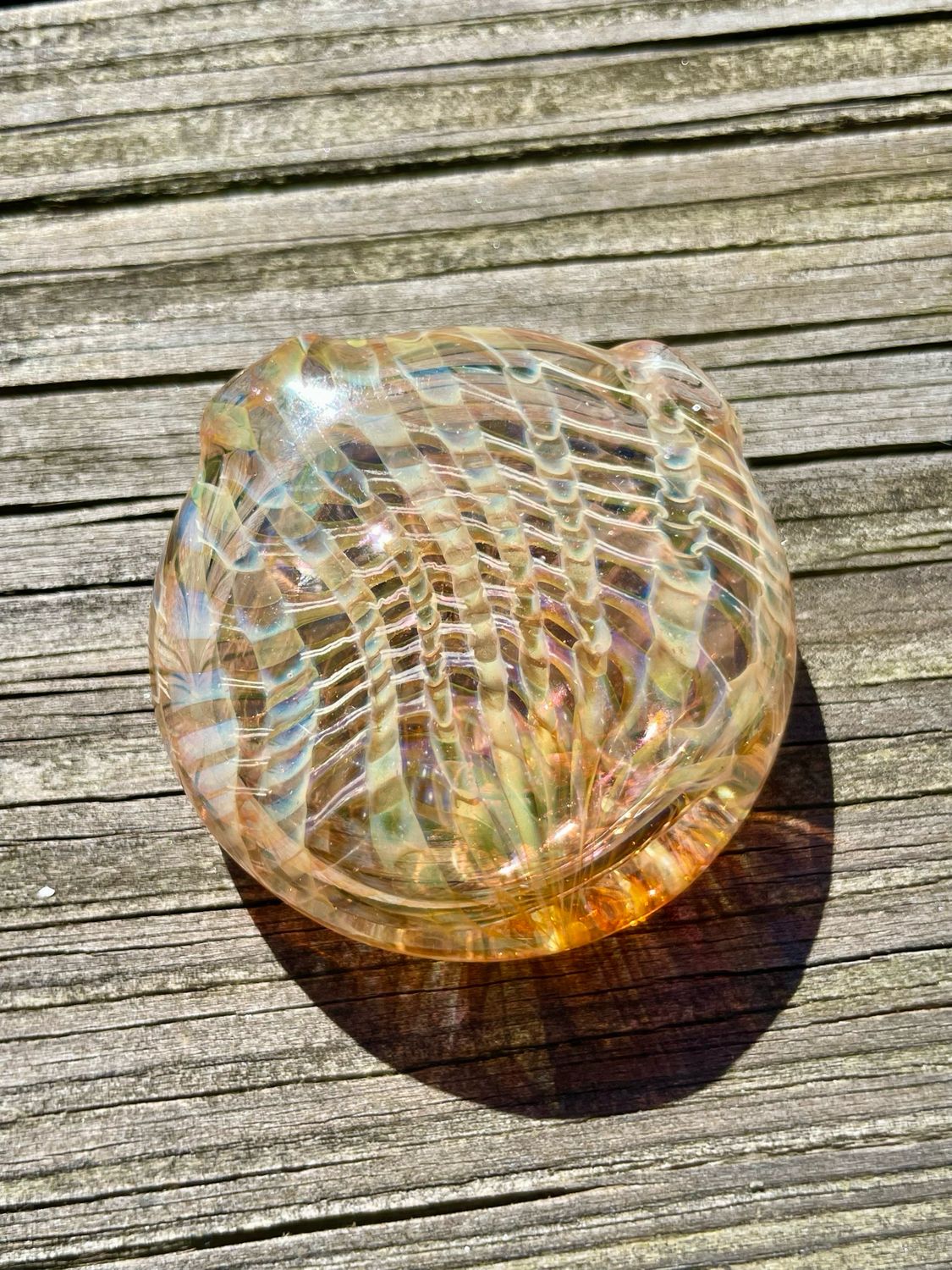 Kdf glass large pendant