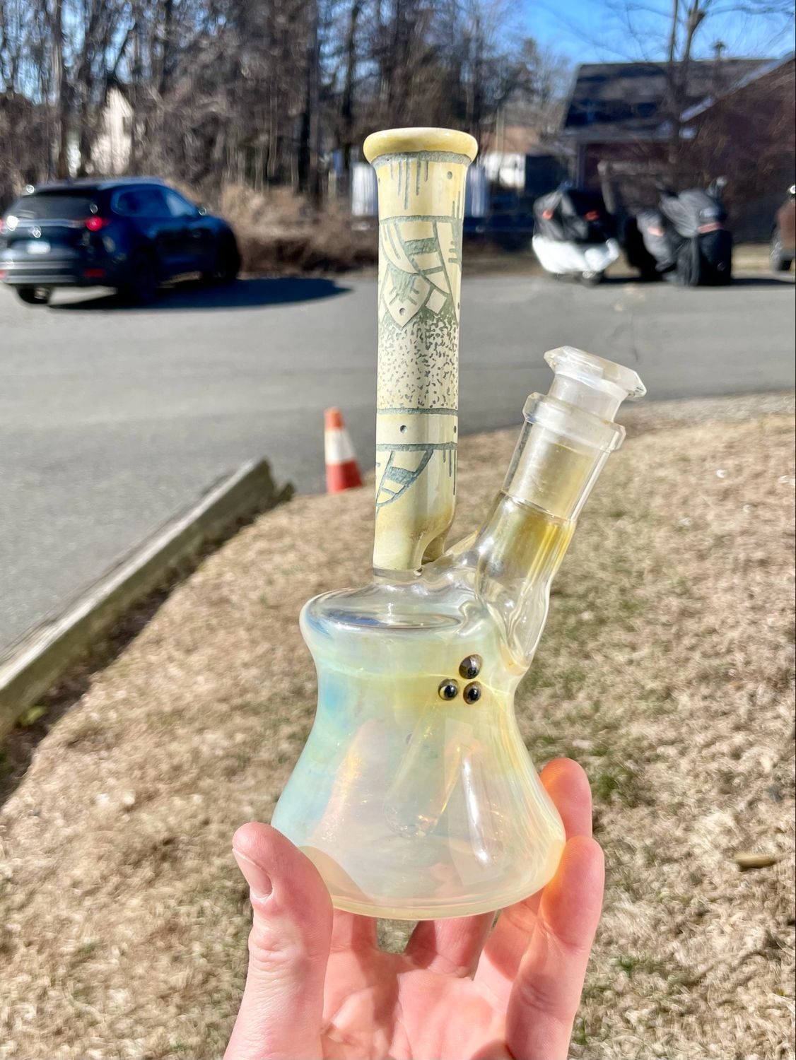 Corkisportal carved fume tube 14mm