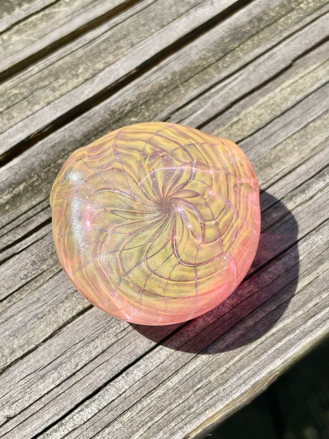 Kdf glass pendant 