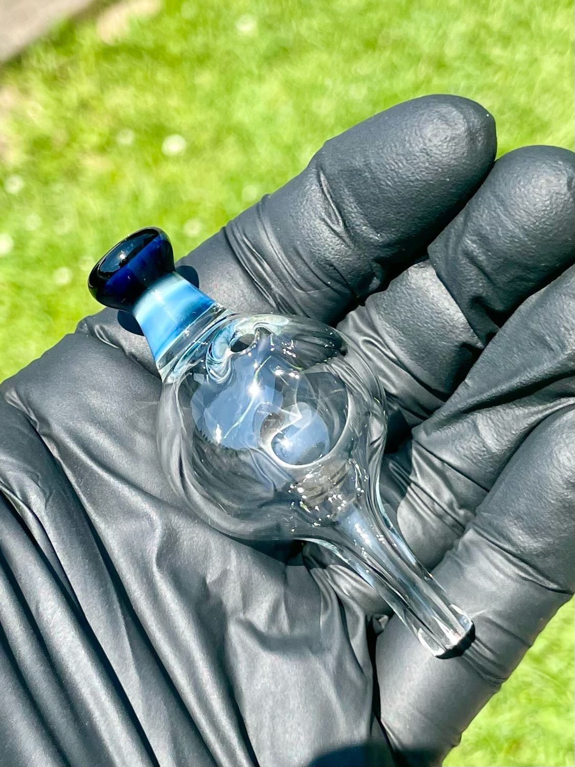 Jam glass bubble cap