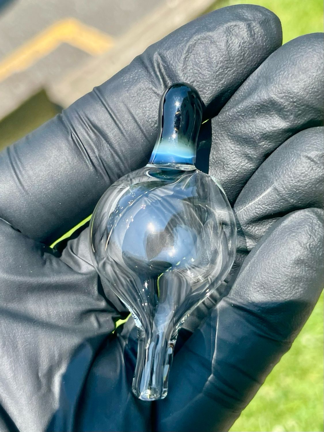 Jam glass bubble cap