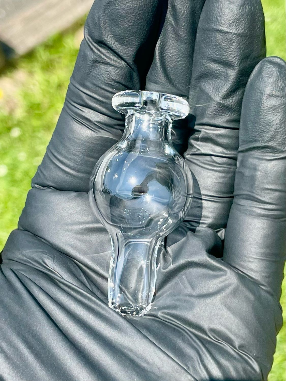 Jam glass bubble cap