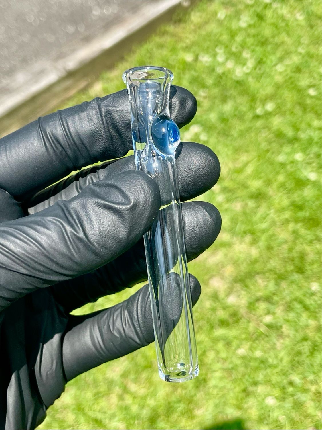 Jam glass chillum
