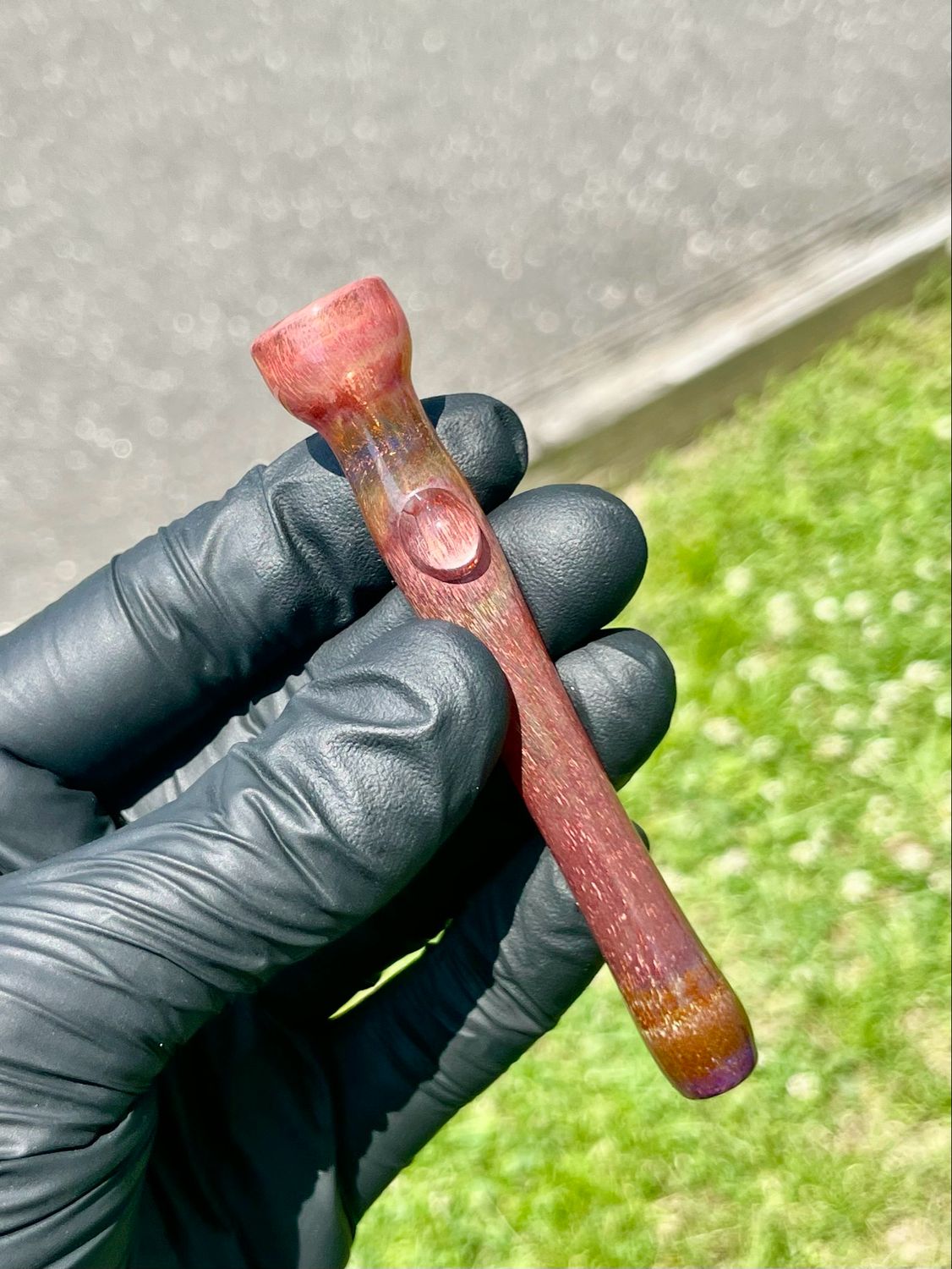 Jam glass chillum