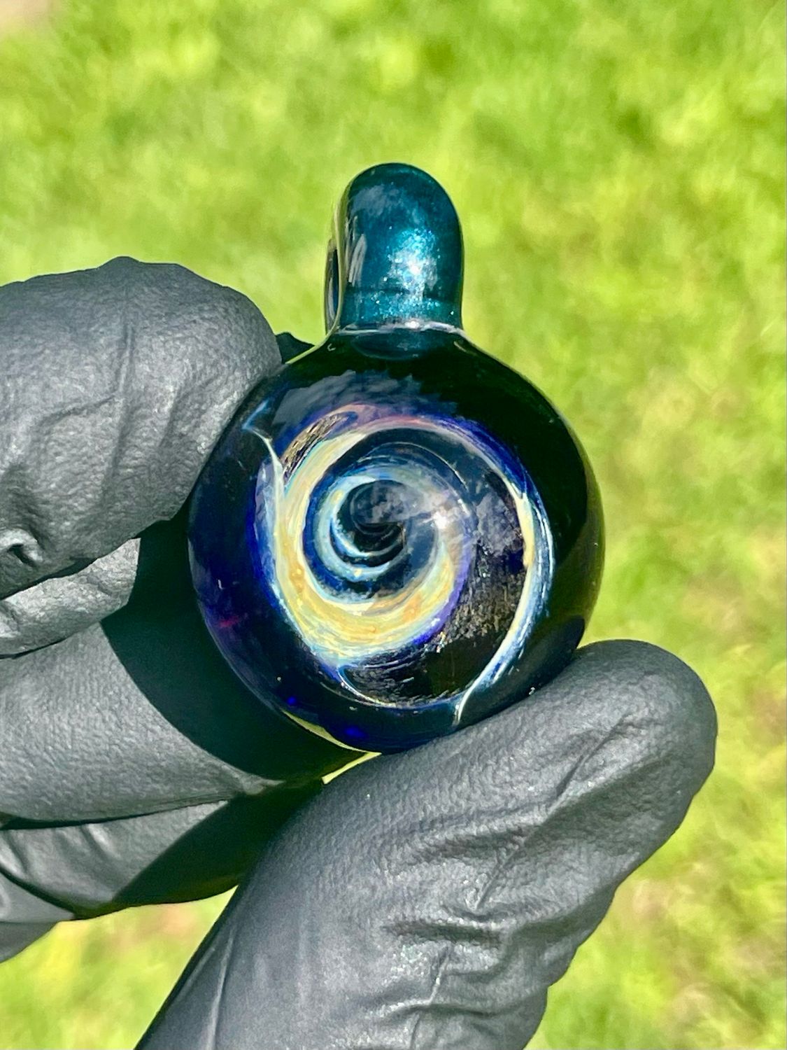 Eicher glass pendant orb