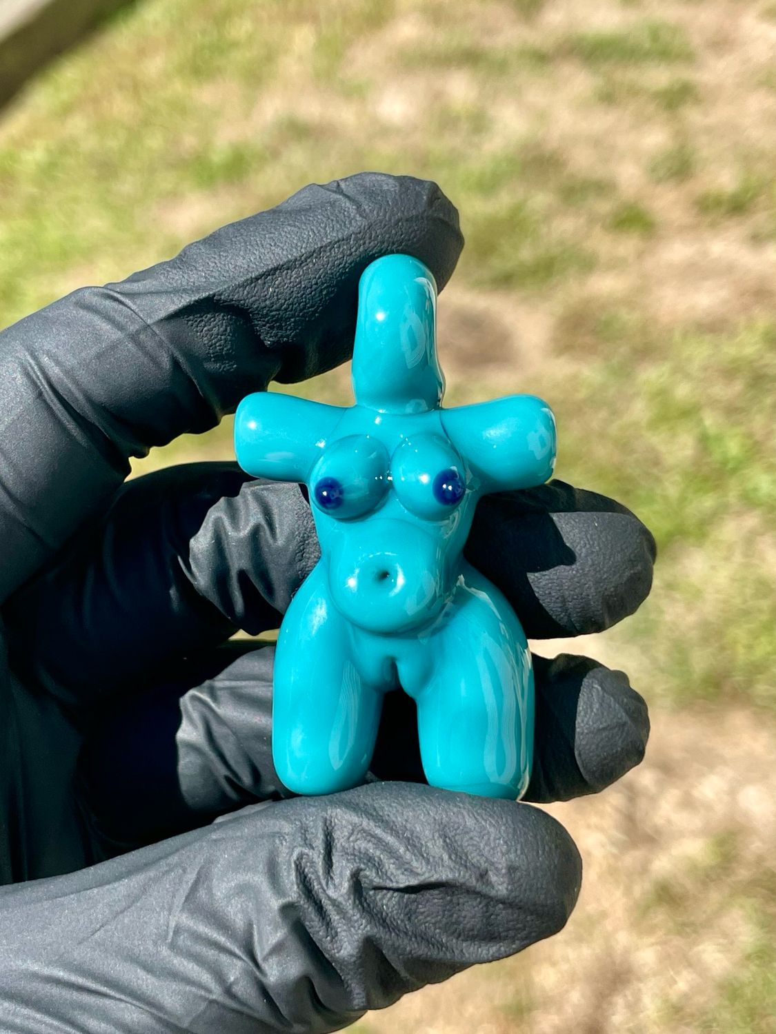 Opaque aqua chunky babe 