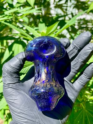 Spoon vanilla hatch glass 3.5”-0029