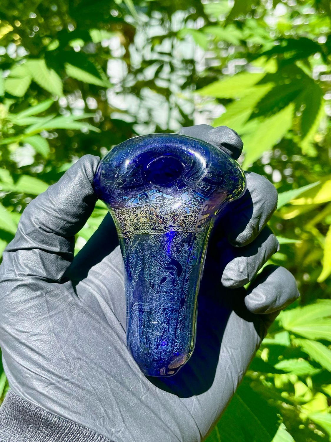 Spoon vanilla hatch glass 3”-0030
