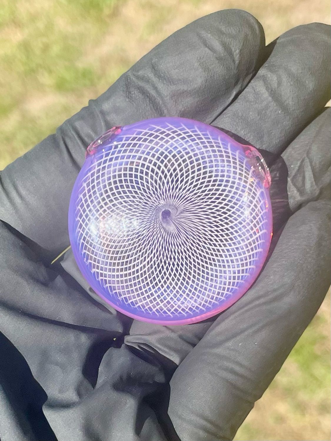 Blue soldier art hollow pendant-0145