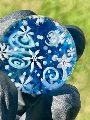 Chaka MiB marble 27mm blizzard