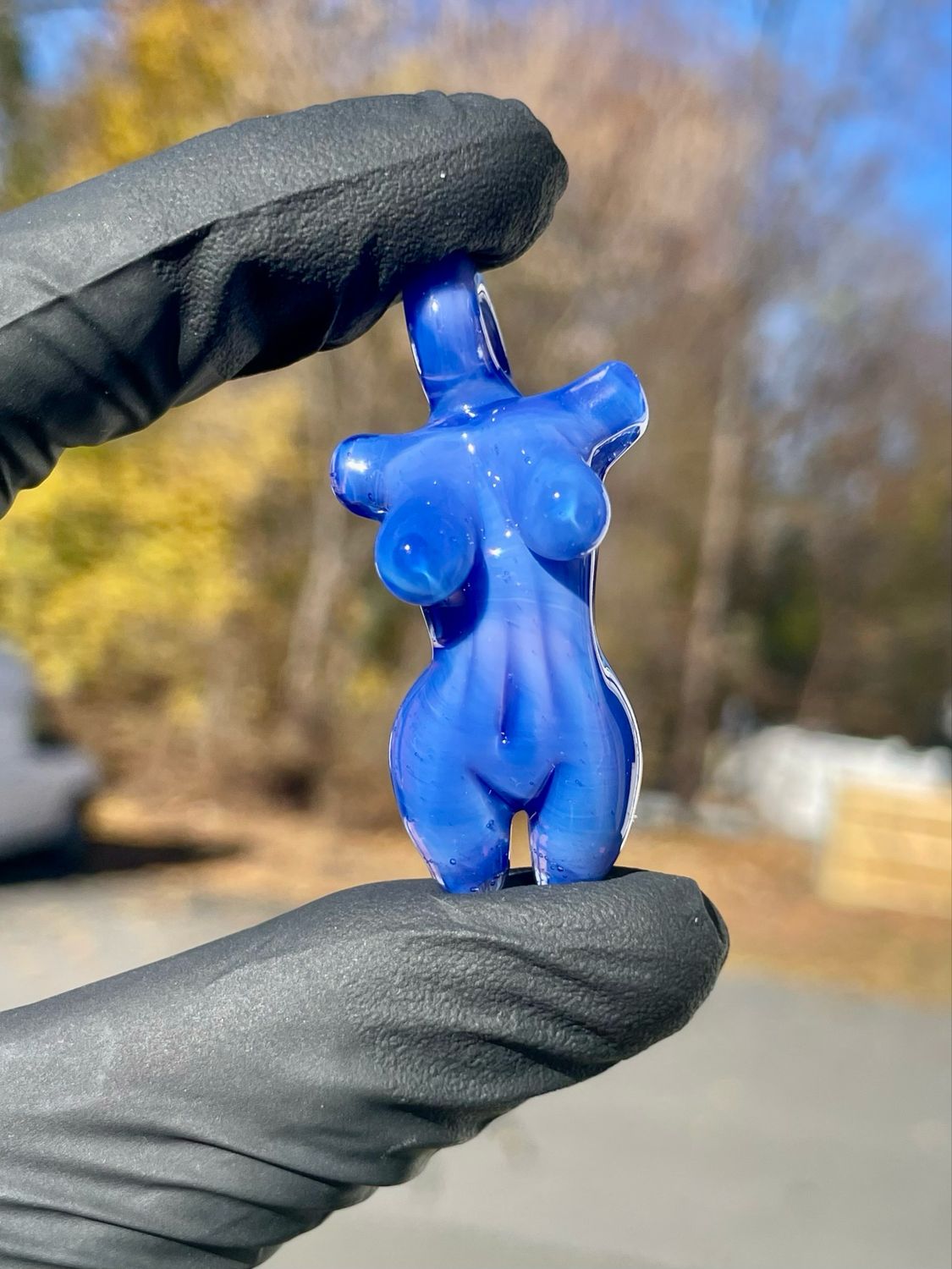 Blueberry opal mini babe pendant dom greco 