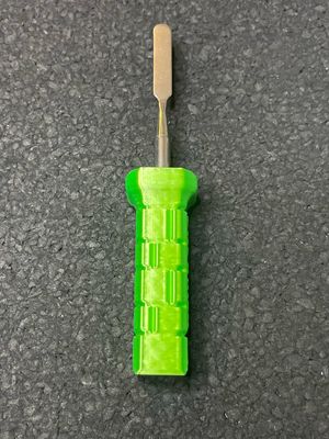 Btb 3d printed dab tool green-0197