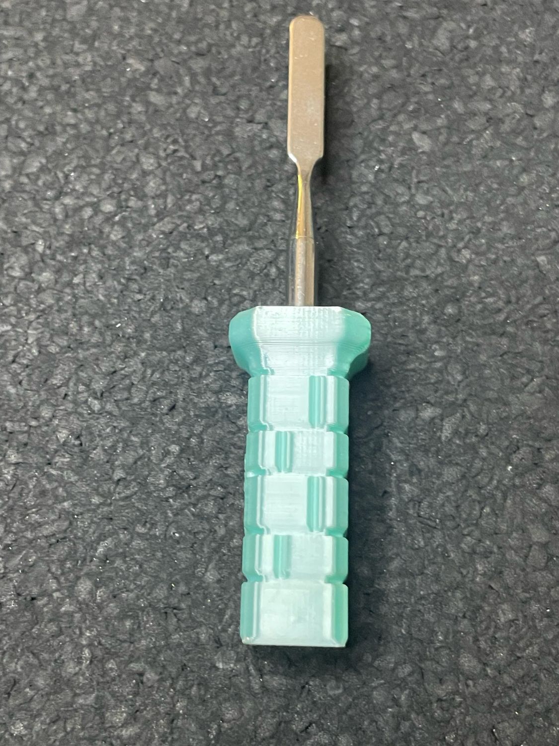 Btb 3d printed dab tool light blue-0194