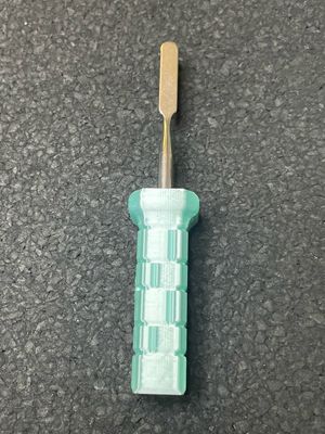 Btb 3d printed dab tool light blue-0195