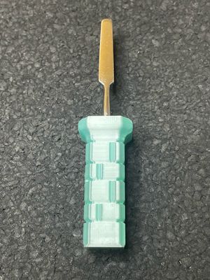 Btb 3d printed dab tool light blue-0196