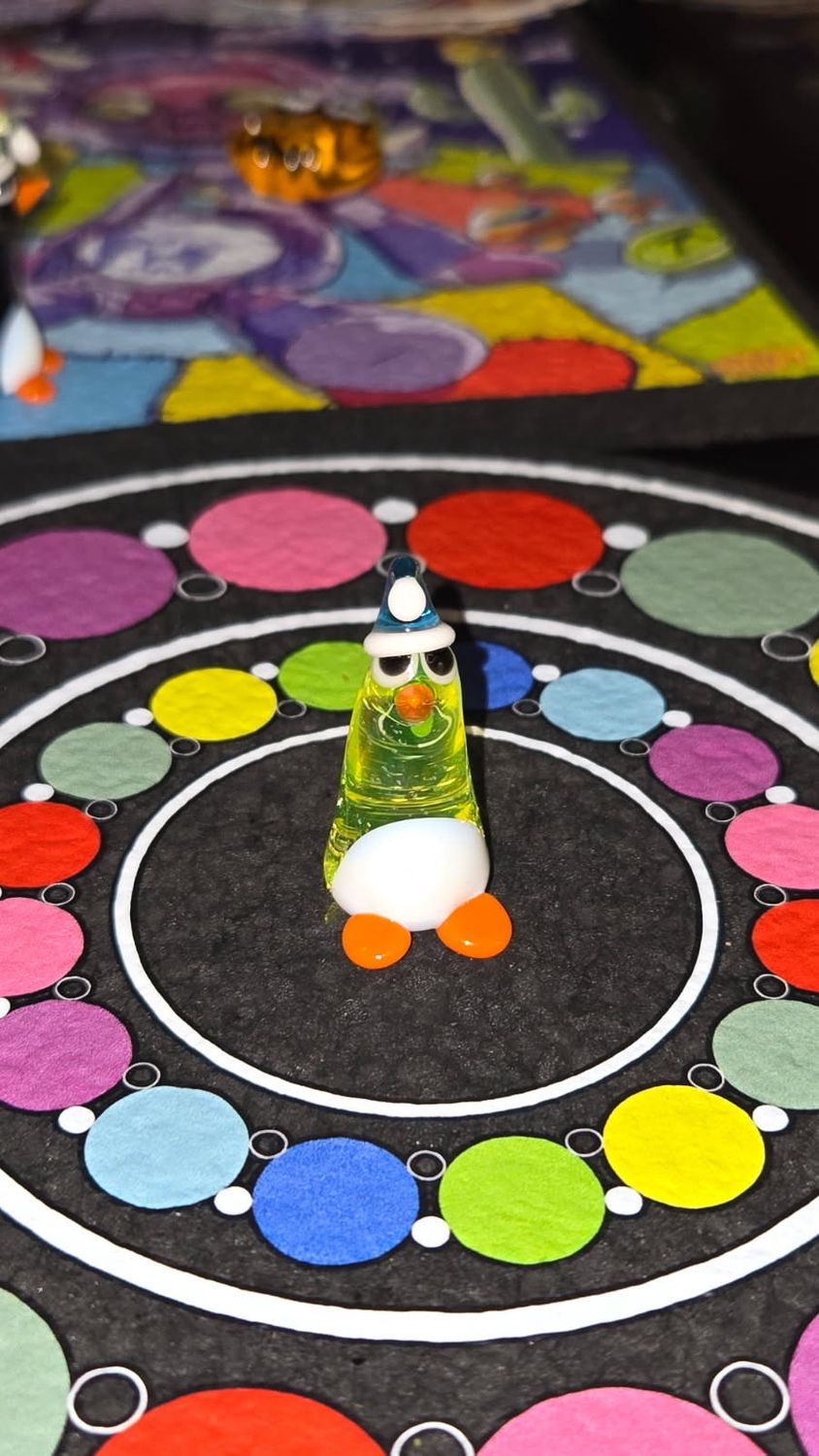 Chaka minion penguin ion blue stardust crushed opal