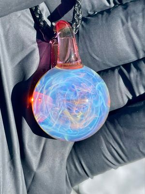 Chaos pendant pink #3