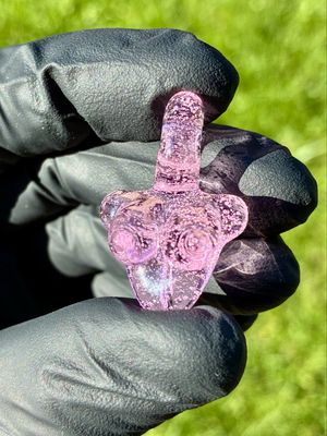 Pink lollipop half babe theflameworkfairy