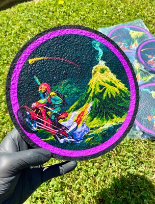 Dewey’s x GreenVolcano mood mat visual fiber