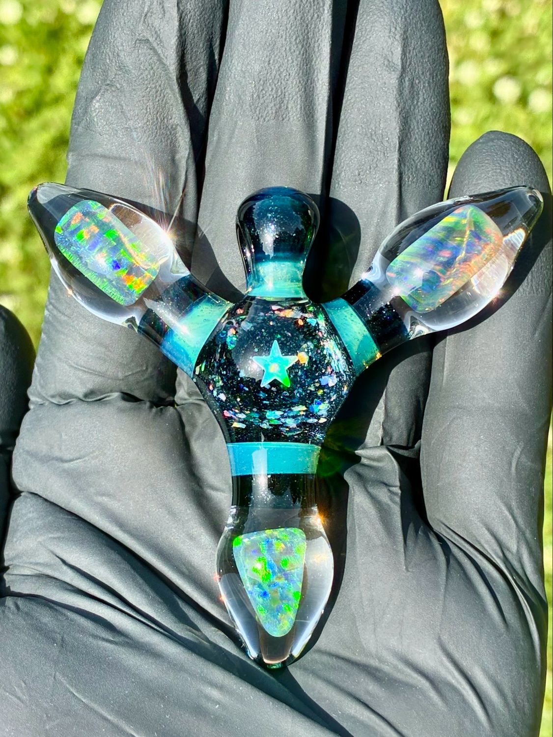 Archangel star pendant 