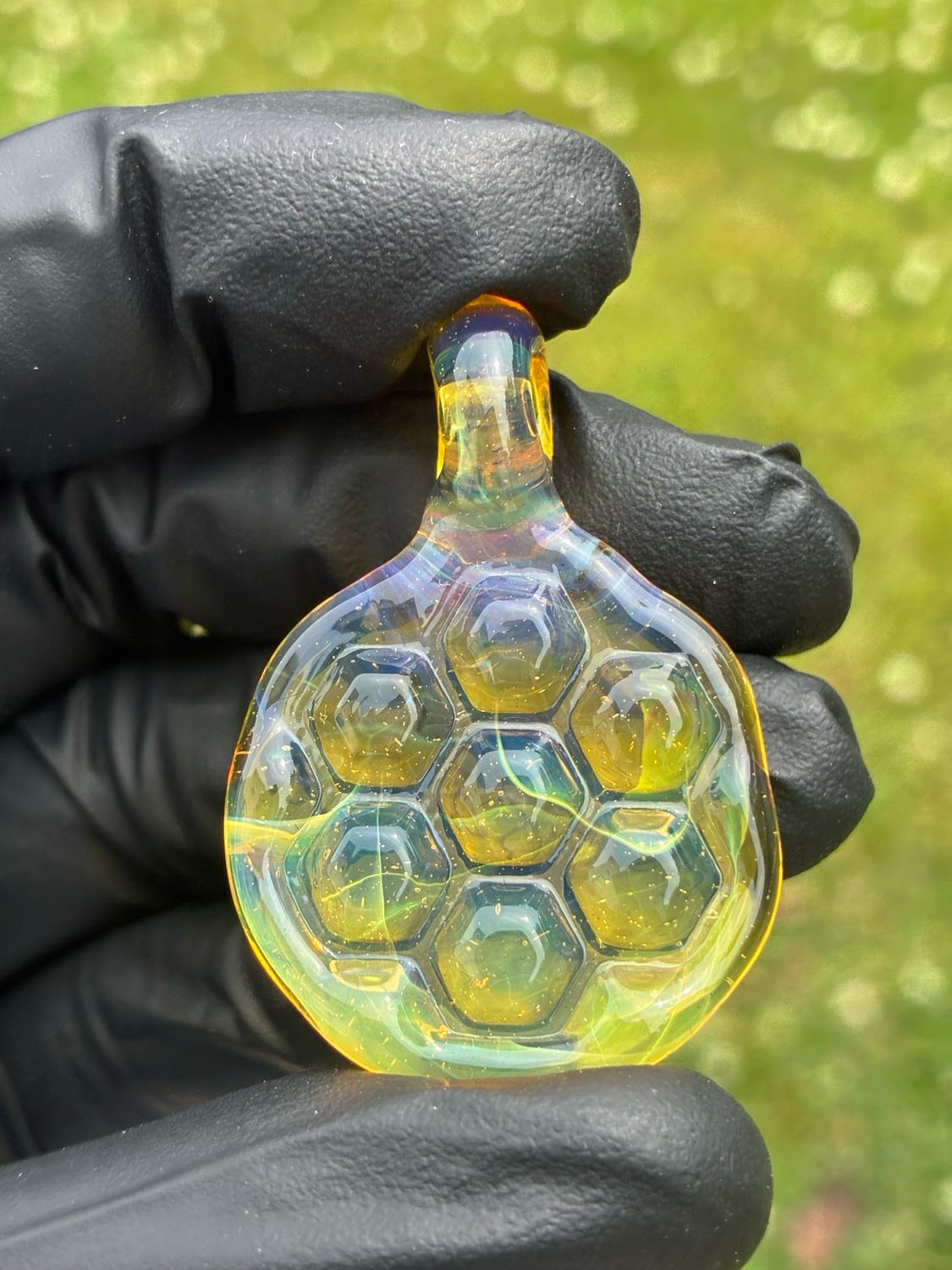 Honeycomb pendant