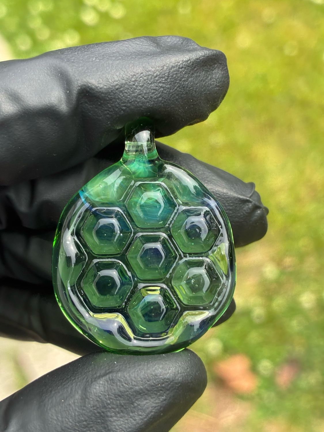 Honeycomb pendant