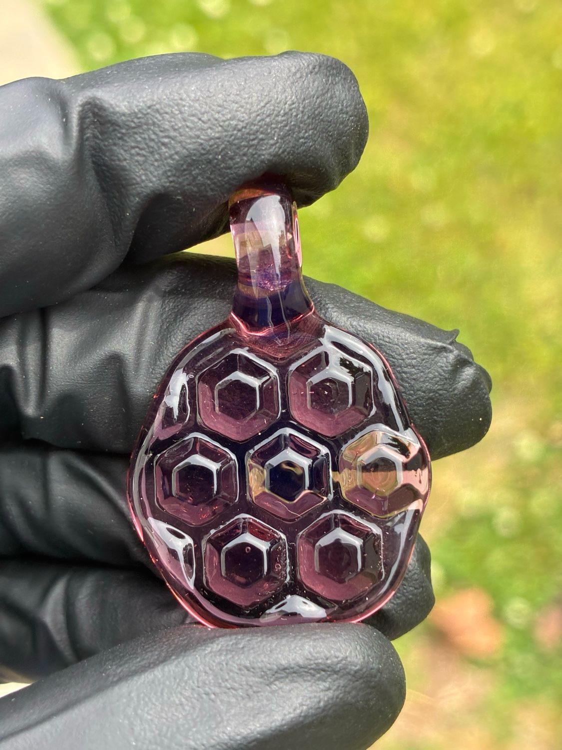Honeycomb pendant