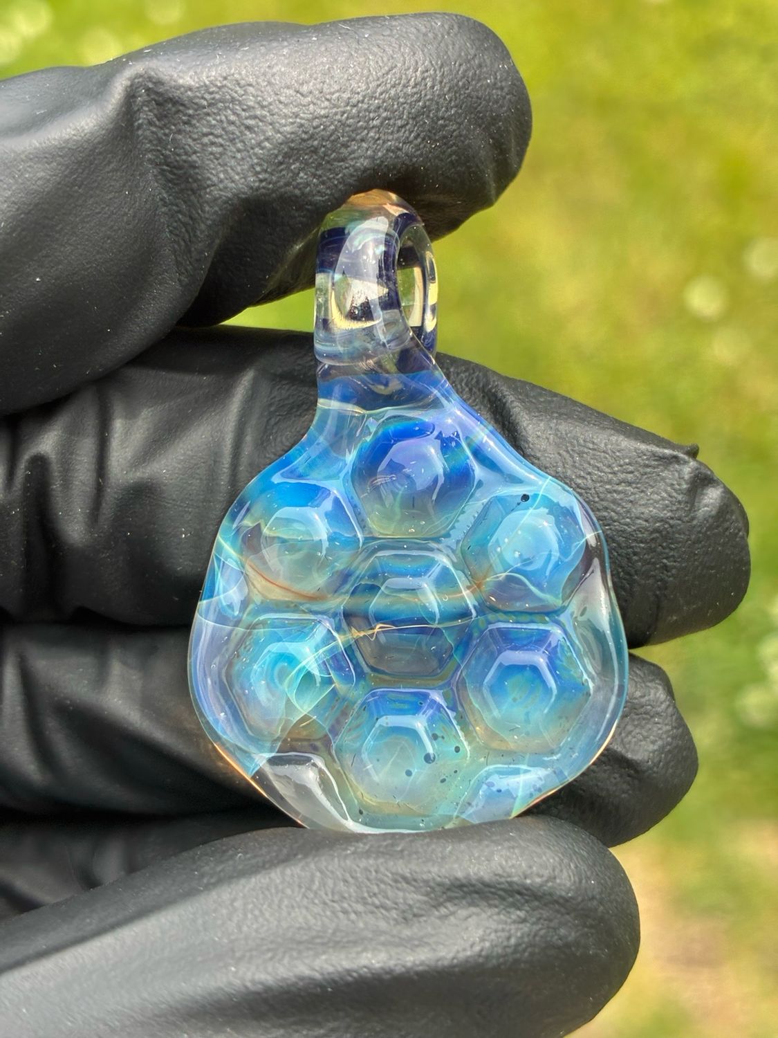 Honeycomb pendant