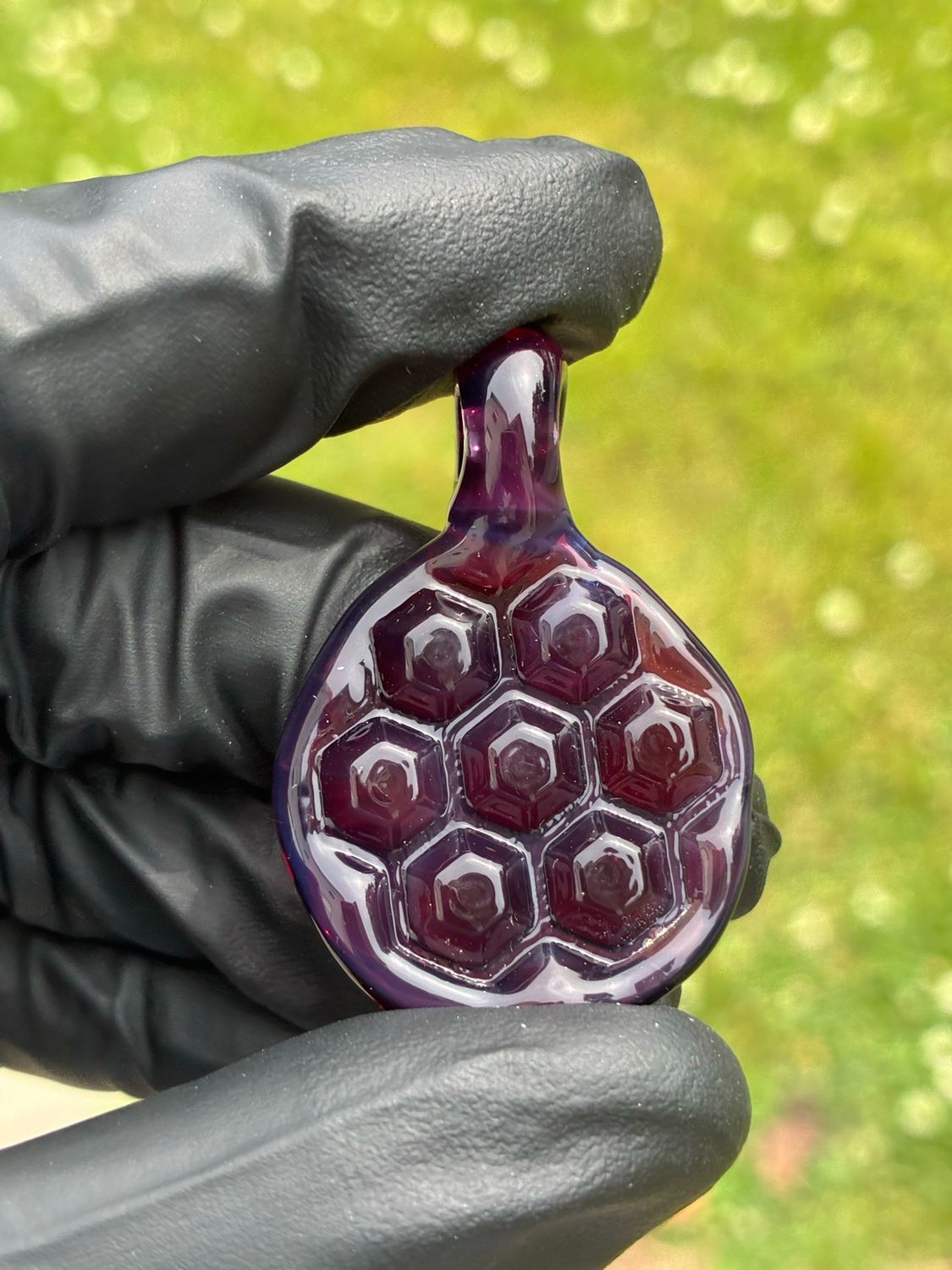 Honeycomb pendant