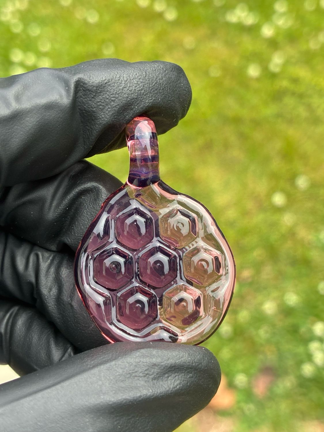 Honeycomb pendant