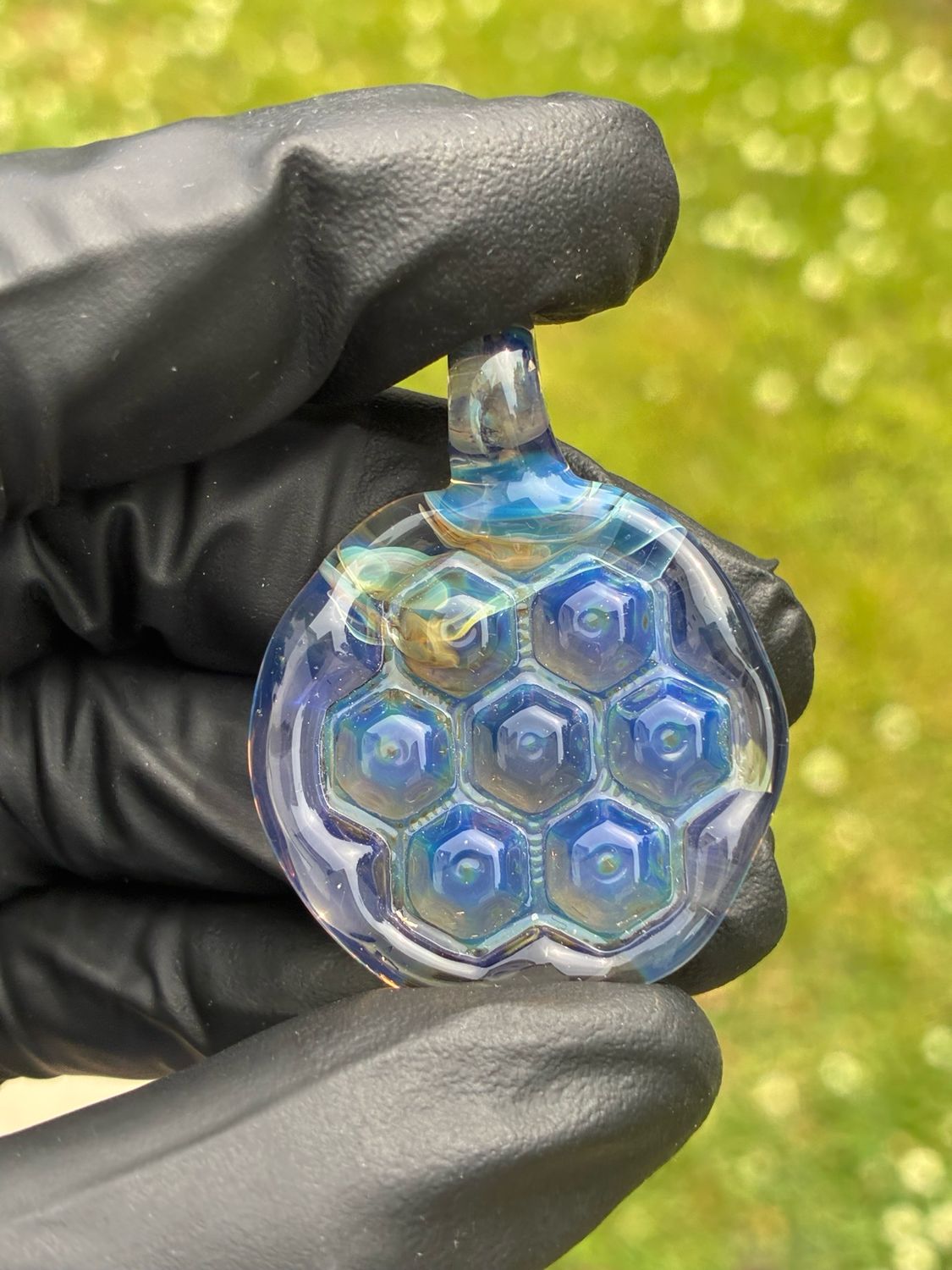 Honeycomb pendant