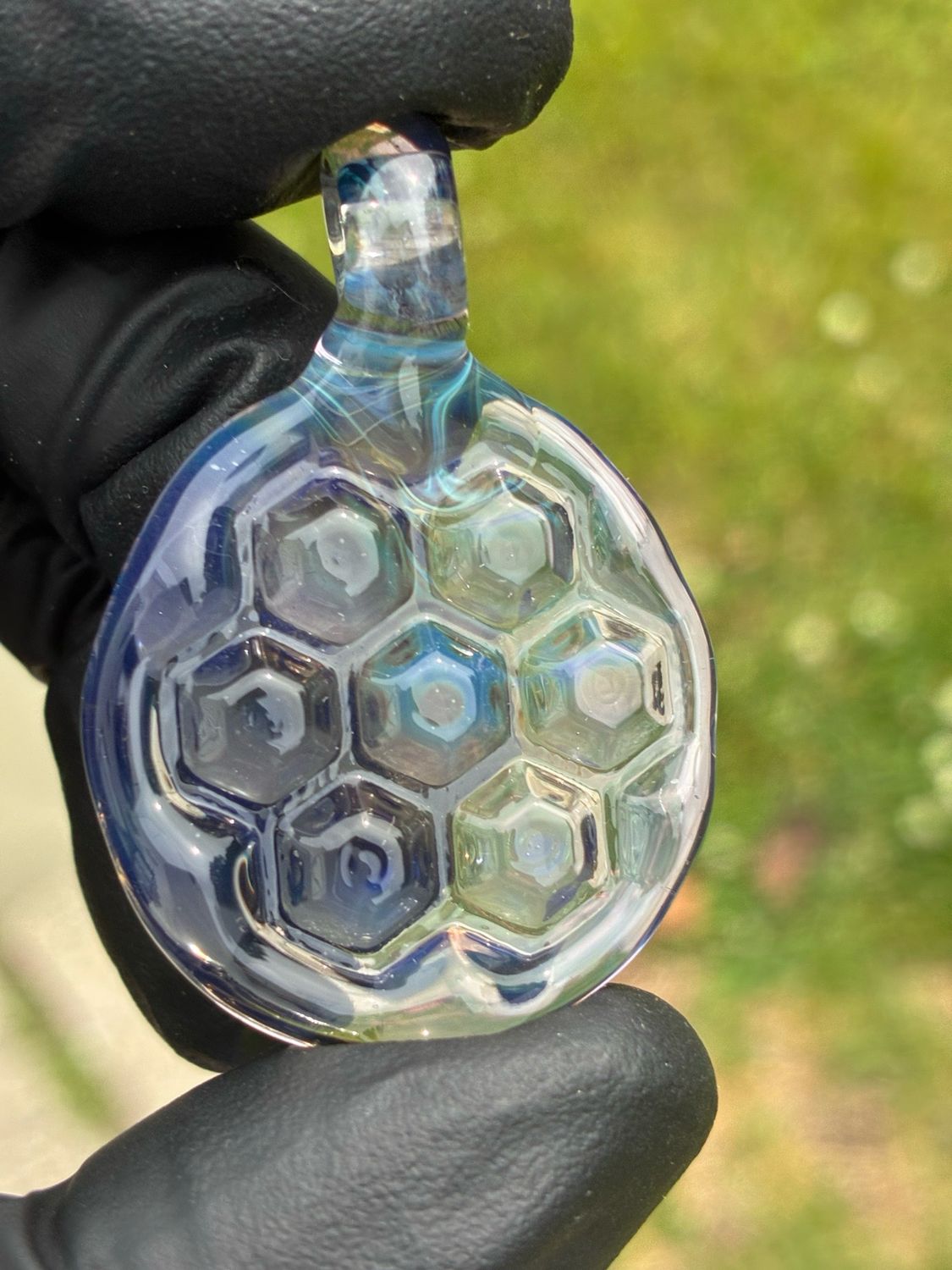 Honeycomb pendant