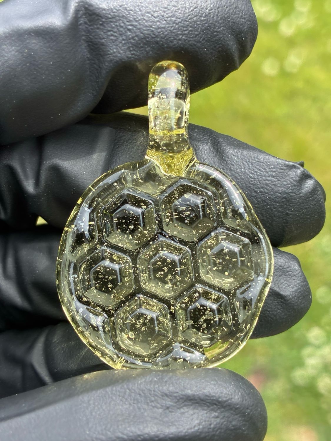Honeycomb pendant