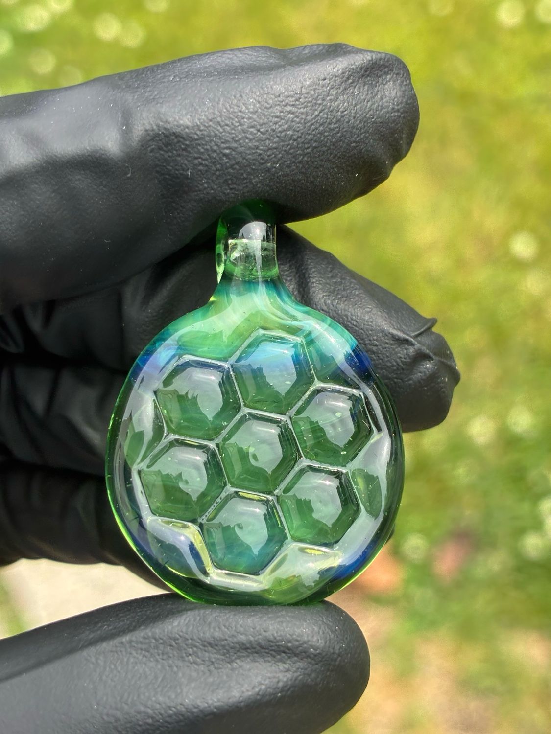 Honeycomb pendant
