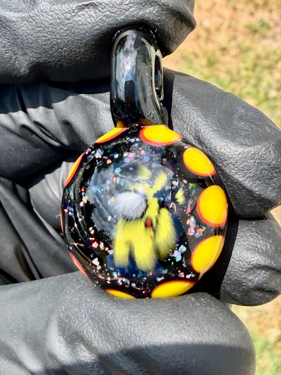 Among us pikachu crushed opal dot stack
