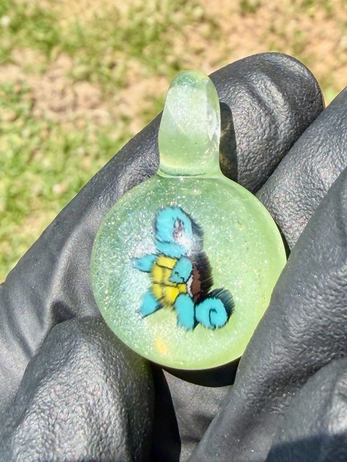 Squirtle green dichro