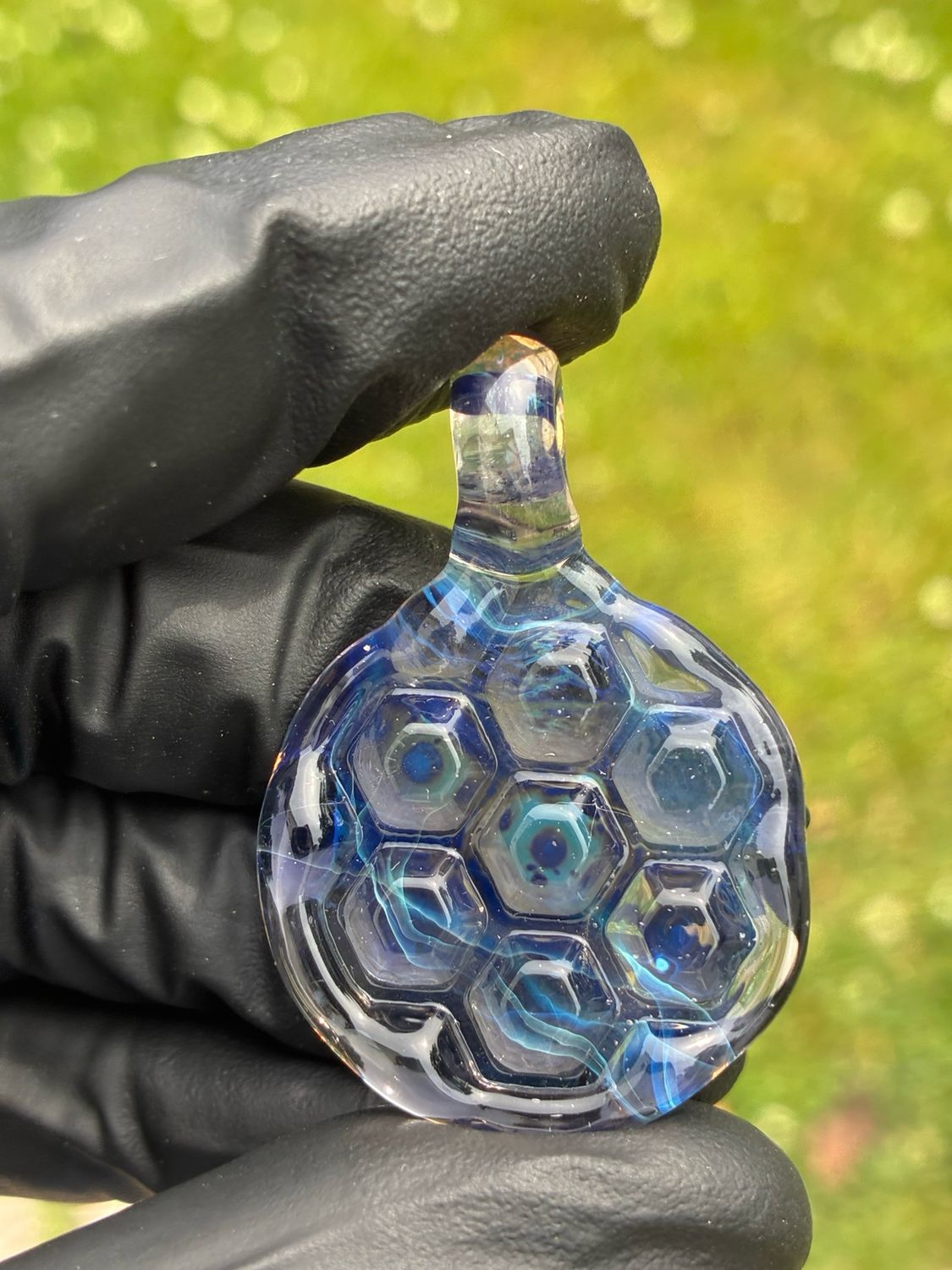 Honeycomb pendant 0202