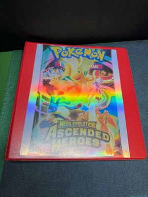 Pokemon ascended heros bulk binder
