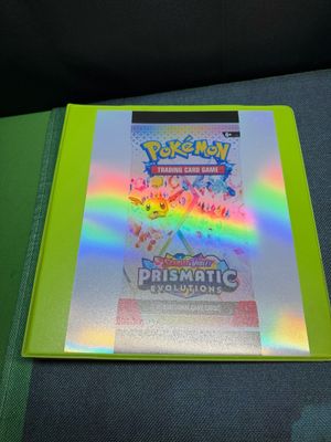 Pokemon prismatic evolutions bulk binder 