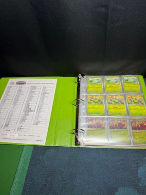 Pokemon prismatic evolutions bulk binder 