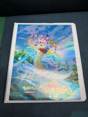 Pokemon stellar crown bulk binder