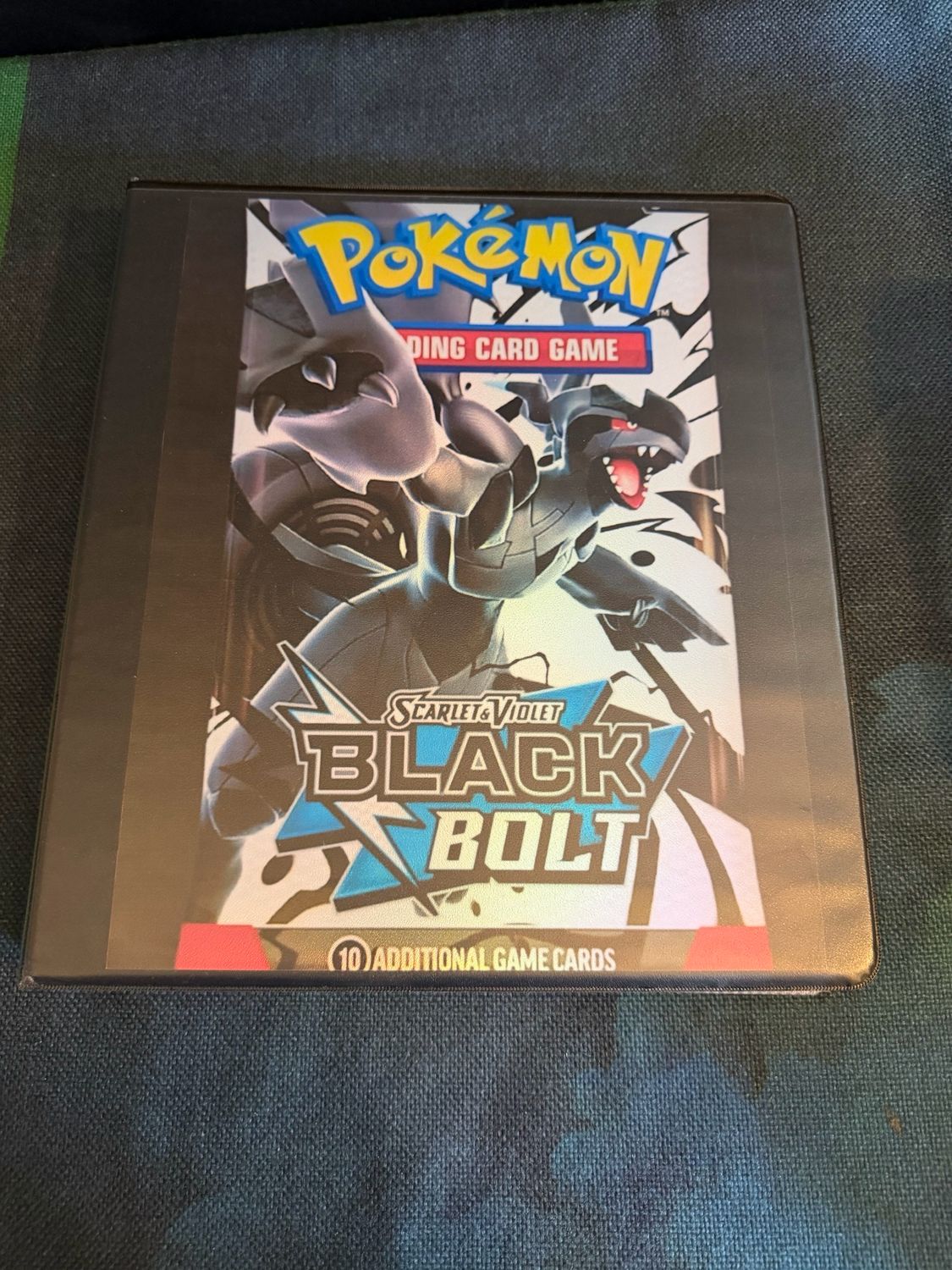 Pokemon black bolt bulk binder