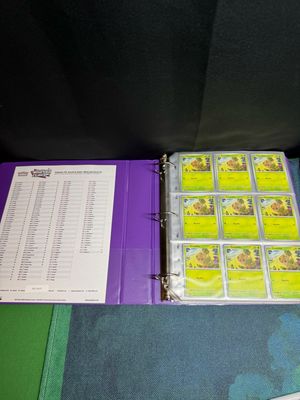 Pokemon white flare bulk binder