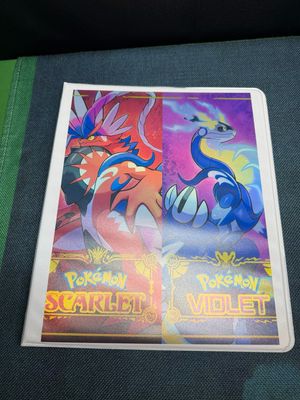 Pokemon scarlet and violet bulk binder