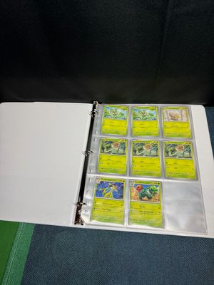 Pokemon scarlet and violet bulk binder