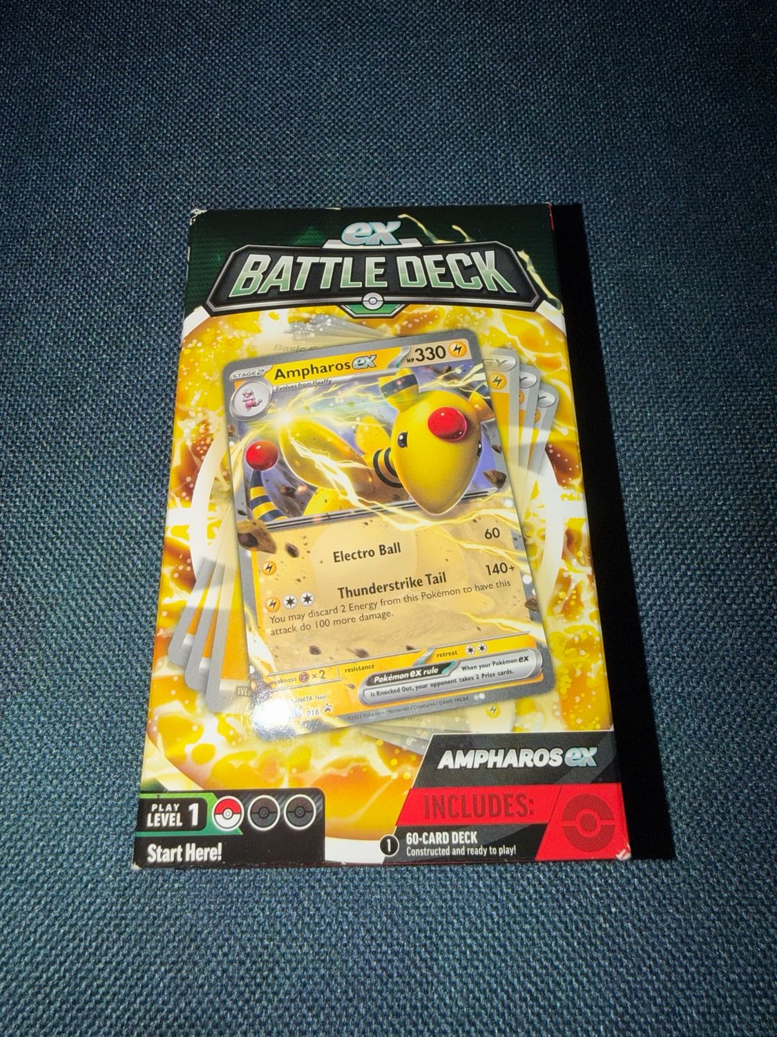 Pokemon ex battle deck ampharos